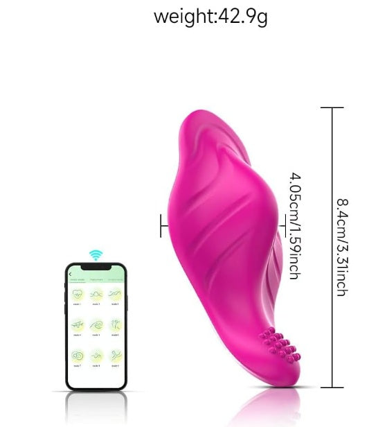 9 Modes Vibrators Toys,Vibrateirs For Women Today Adult- Silent,APP Remote Control Vibratiers For Women Date Night Wireless Panties Vibrate Panties Controller