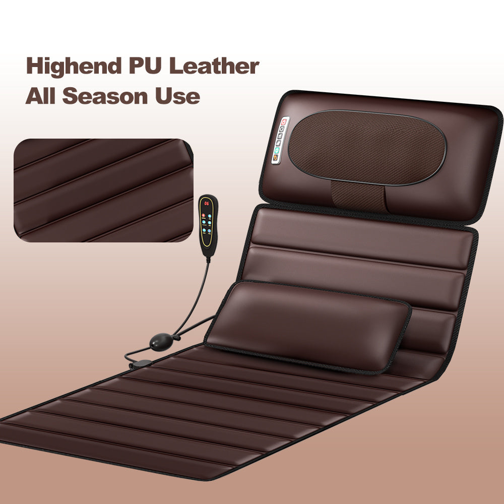 Full Body Massage Mattress With 5 Modes Heating Airbag Waist Support