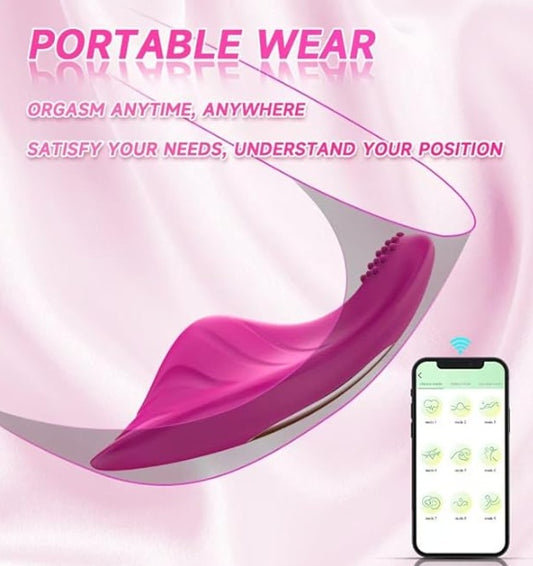 9 Modes Vibrators Toys,Vibrateirs For Women Today Adult- Silent,APP Remote Control Vibratiers For Women Date Night Wireless Panties Vibrate Panties Controller