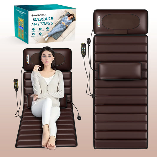 Full Body Massage Mattress With 5 Modes Heating Airbag Waist Support